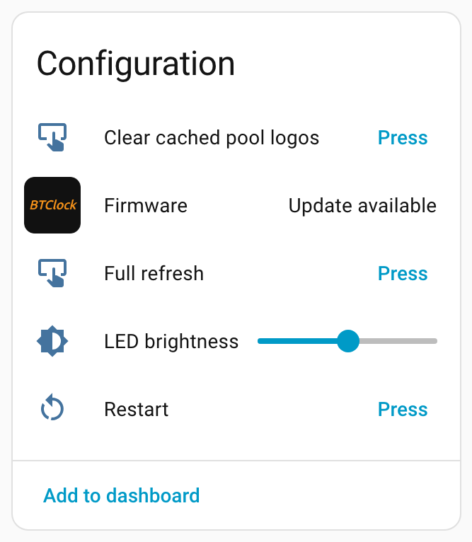 Configuration