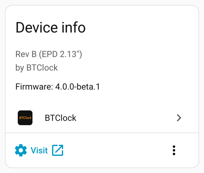 Device info