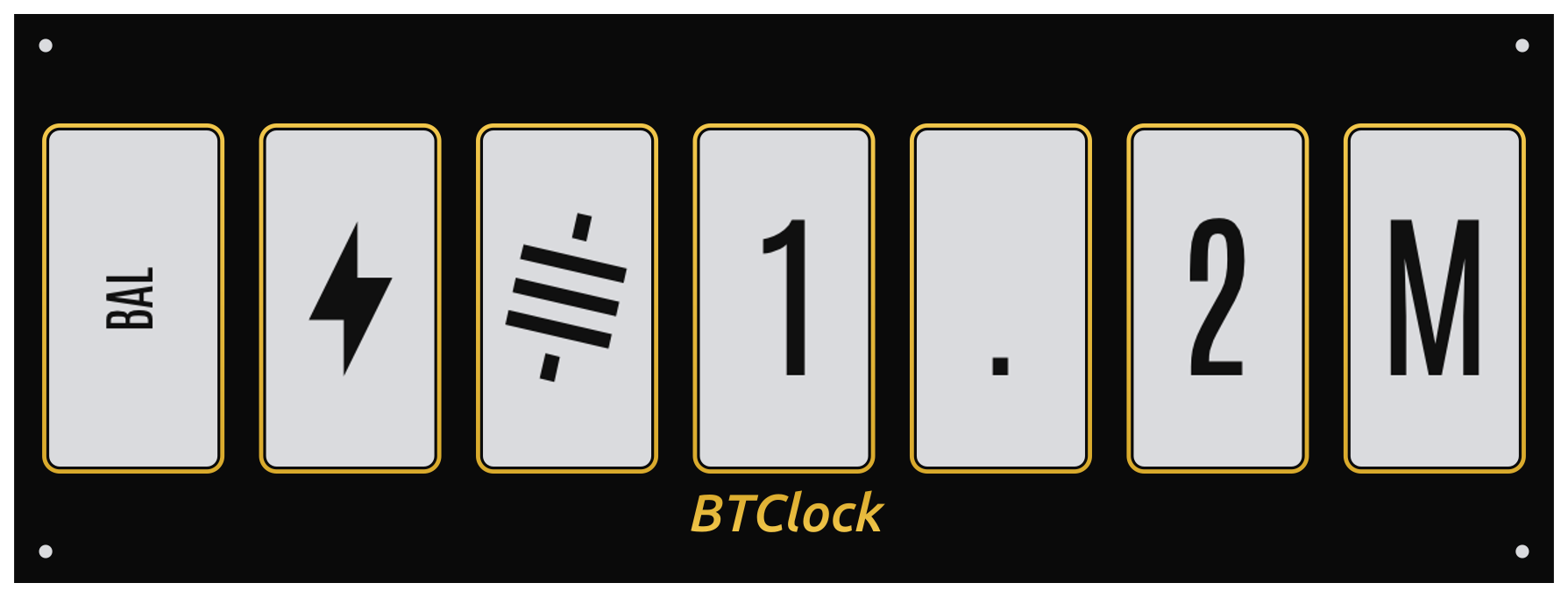 NWC wallet balance — 1.2M sats